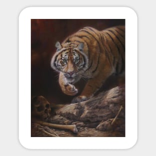 animal tiger Sticker
